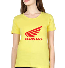 Load image into Gallery viewer, Honda T-Shirt for Women-Yellow-Ektarfa.online
