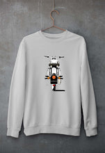 Load image into Gallery viewer, Royal Enfield - Bullet With Number Unisex Sweatshirt for Men/Women-Grey Melange-Ektarfa.online
