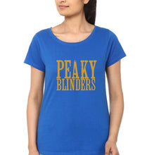 Load image into Gallery viewer, Peaky Blinders T-Shirt for Women-Royal Blue-Ektarfa.online
