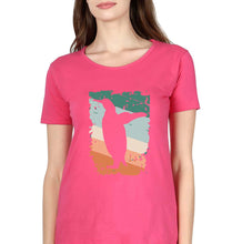 Load image into Gallery viewer, Penguin T-Shirt for Women-Pink-Ektarfa.online
