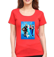 Load image into Gallery viewer, Frozen T-Shirt for Women-Red-Ektarfa.online
