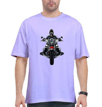 Load image into Gallery viewer, Biker Oversized T-Shirt for Men-Lavender-Ektarfa.online
