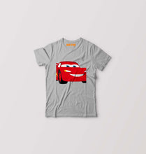Load image into Gallery viewer, Lightning McQueen Kids T-Shirt for Boy/Girl-Grey-Ektarfa.online
