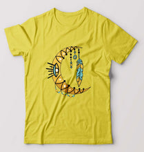 Load image into Gallery viewer, Dream Catcher Moon T-Shirt for Men-Yellow-Ektarfa.online
