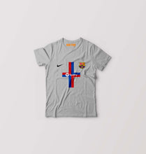 Load image into Gallery viewer, Barcelona 2022-23 Kids T-Shirt for Boy/Girl-Grey-Ektarfa.online
