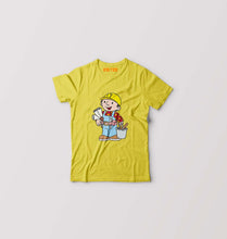 Load image into Gallery viewer, Bob the Builder Kids T-Shirt for Boy/Girl-Yellow-Ektarfa.online
