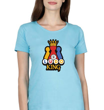 Load image into Gallery viewer, Ludo King T-Shirt for Women-SkyBlue-Ektarfa.online

