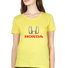 Load image into Gallery viewer, Honda T-Shirt for Women-Yellow-Ektarfa.online
