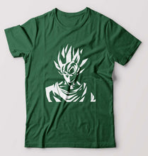 Load image into Gallery viewer, Anime Goku T-Shirt for Men-Bottle Green-Ektarfa.online
