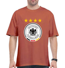 Load image into Gallery viewer, Germany Football Oversized T-Shirt for Men-Coral-Ektarfa.online
