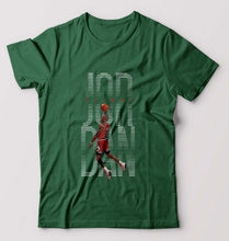 Load image into Gallery viewer, Michael Jordan T-Shirt for Men-Bottle Green-Ektarfa.online
