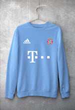 Load image into Gallery viewer, FC Bayern Munich 2021-22 Unisex Sweatshirt for Men/Women-Baby Blue-Ektarfa.online
