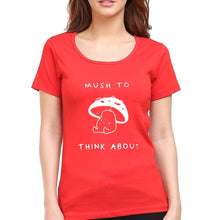 Load image into Gallery viewer, Mushroom T-Shirt for Women-Red-Ektarfa.online
