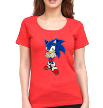 Load image into Gallery viewer, Sonic T-Shirt for Women-Red-Ektarfa.online
