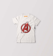 Load image into Gallery viewer, Avenger Logo Kids T-Shirt for Boy/Girl-White-Ektarfa.online
