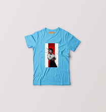 Load image into Gallery viewer, Bruce Lee Kids T-Shirt for Boy/Girl-Light Blue-Ektarfa.online
