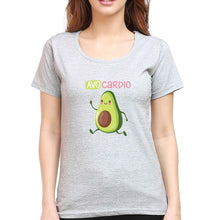 Load image into Gallery viewer, Avocado T-Shirt for Women-Grey Melange-Ektarfa.online
