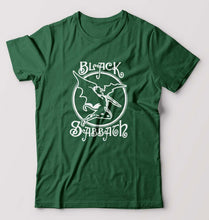 Load image into Gallery viewer, Black Sabbath T-Shirt for Men-Bottle Green-Ektarfa.online
