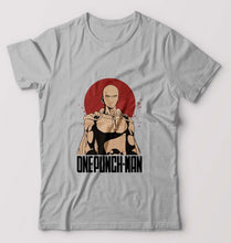 Load image into Gallery viewer, One-Punch Man T-Shirt for Men-Grey Melange-Ektarfa.online
