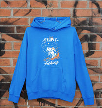 Load image into Gallery viewer, Fishing Unisex Hoodie for Men/Women-Royal Blue-Ektarfa.online
