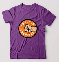 Load image into Gallery viewer, Orange Cassidy - Freshly Squeezed Friends T-Shirt for Men-Purple-Ektarfa.online
