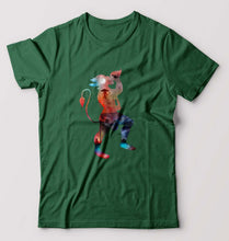 Load image into Gallery viewer, Hanuman Ji (God) T-Shirt for Men-Bottle Green-Ektarfa.online
