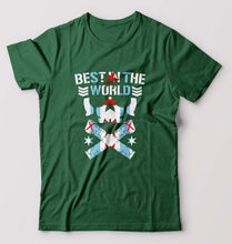 Load image into Gallery viewer, CM Punk T-Shirt for Men-Bottle Green-Ektarfa.online
