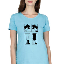 Load image into Gallery viewer, Goku T-Shirt for Women-SkyBlue-Ektarfa.online
