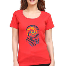 Load image into Gallery viewer, Vincent van Gogh T-Shirt for Women-Red-Ektarfa.online
