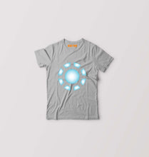 Load image into Gallery viewer, ARC REACTOR Iron Man Superhero Kids T-Shirt for Boy/Girl-Grey-Ektarfa.online
