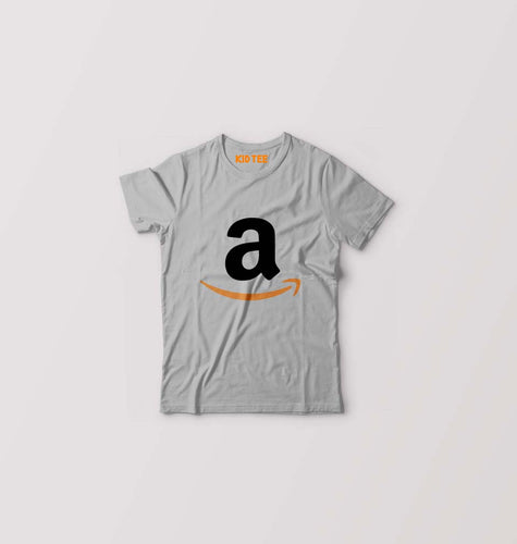 Amazon Kids T-Shirt for Boy/Girl-Grey-Ektarfa.online