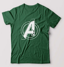 Load image into Gallery viewer, Avengers T-Shirt for Men-Bottle Green-Ektarfa.online
