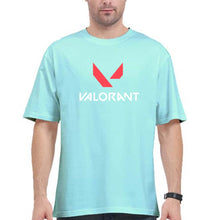 Load image into Gallery viewer, Valorant Oversized T-Shirt for Men-Mint-Ektarfa.online
