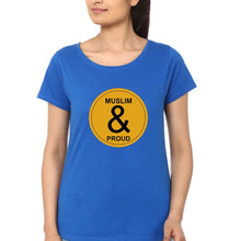 Load image into Gallery viewer, Muslim T-Shirt for Women-Royal Blue-Ektarfa.online
