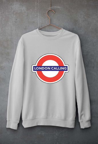 London Calling Unisex Sweatshirt for Men/Women-Grey Melange-Ektarfa.online