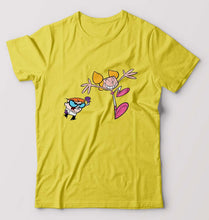 Load image into Gallery viewer, Dexter&#39;s Laboratory T-Shirt for Men-Yellow-Ektarfa.online
