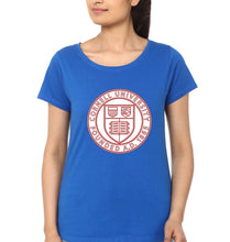 Load image into Gallery viewer, Cornell University T-Shirt for Women-Royal Blue-Ektarfa.online
