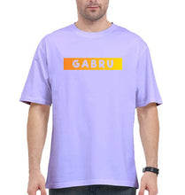 Load image into Gallery viewer, Gabru Oversized T-Shirt for Men-Lavender-Ektarfa.online
