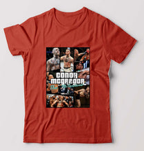 Load image into Gallery viewer, Conor McGregor UFC T-Shirt for Men-Brick red-Ektarfa.online
