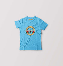 Load image into Gallery viewer, Guns and Roses Kids T-Shirt for Boy/Girl-Light Blue-Ektarfa.online
