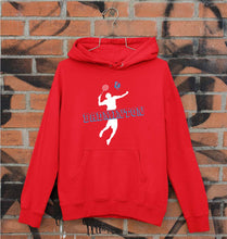 Load image into Gallery viewer, Badminton Unisex Hoodie for Men/Women-Red-Ektarfa.online
