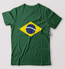 Load image into Gallery viewer, Brazil T-Shirt for Men-Dark Green-Ektarfa.online
