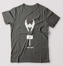 Load image into Gallery viewer, Thor Superhero T-Shirt for Men-Charcoal-Ektarfa.online
