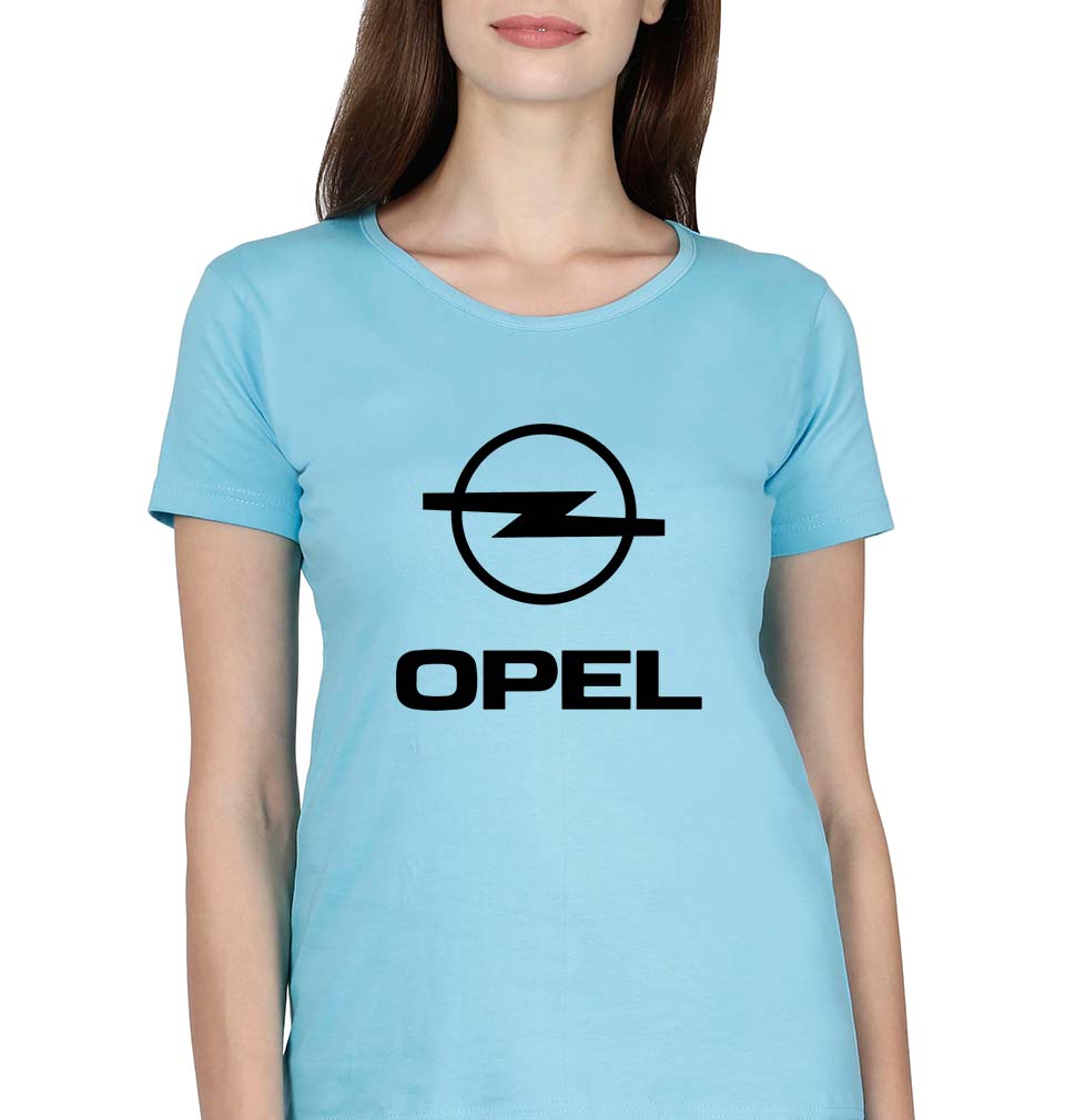 Opel T-Shirt for Women-SkyBlue-Ektarfa.online