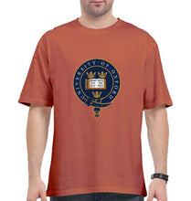 Load image into Gallery viewer, University of Oxford Oversized T-Shirt for Men-Coral-Ektarfa.online
