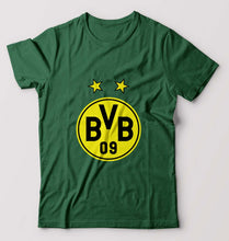 Load image into Gallery viewer, Borussia Dortmund T-Shirt for Men-Bottle Green-Ektarfa.online
