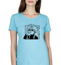Load image into Gallery viewer, Killua Zoldyck T-Shirt for Women-SkyBlue-Ektarfa.online
