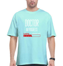 Load image into Gallery viewer, Doctor in progress Oversized T-Shirt for Men-Mint-Ektarfa.online
