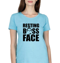 Load image into Gallery viewer, Michael Scott T-Shirt for Women-Light Blue-Ektarfa.online
