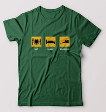 Load image into Gallery viewer, Snooker T-Shirt for Men-Dark Green-Ektarfa.online
